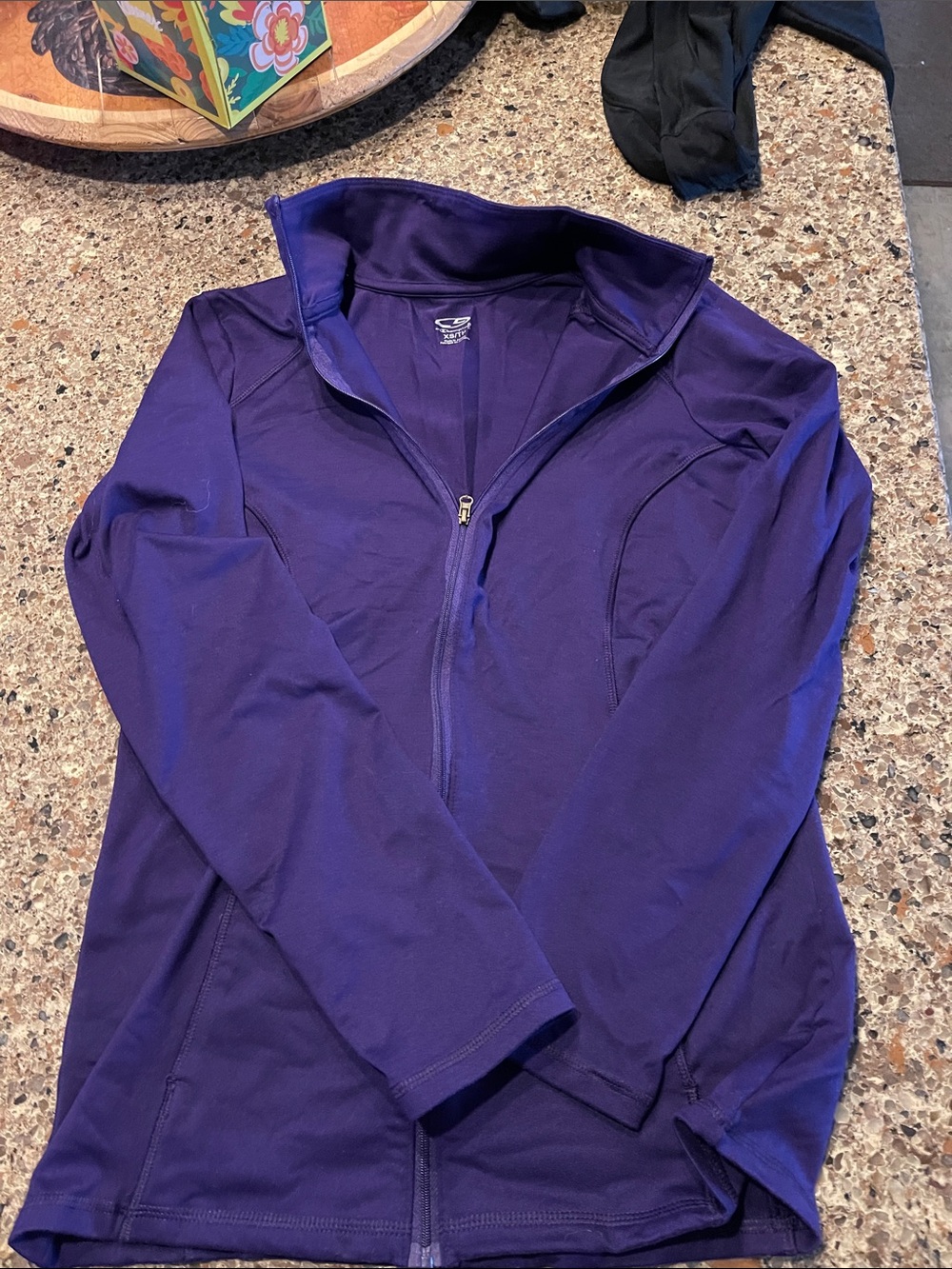 Champion Purple Zip-Up Jacket